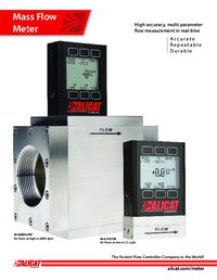 Thumbnail of document Brochure - MQ High Pressure Series Mass Flow Meters